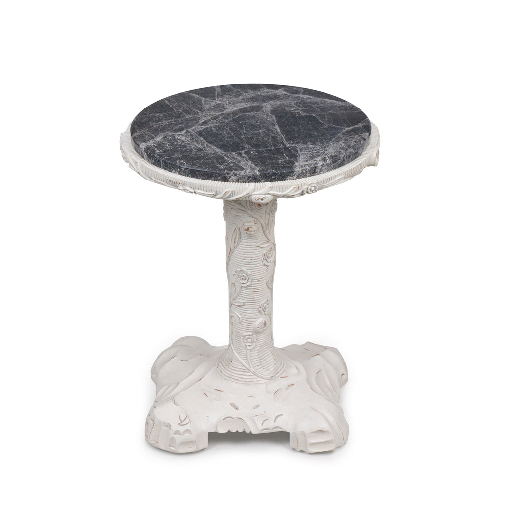 albero drinks table in white by bunny williams home