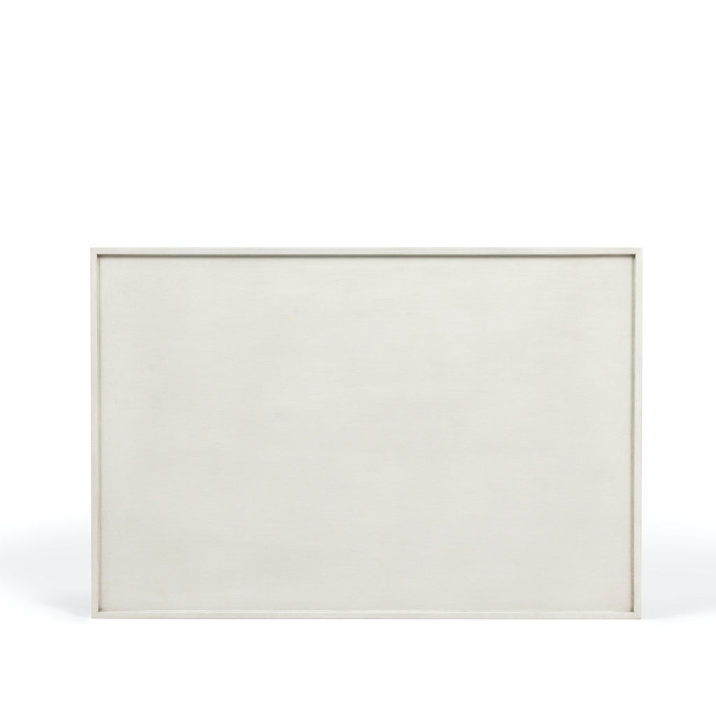 hand carved inge side table in swedish white finish by bunny williams home