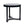 Black round side table on a white background
