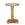 Decorative side table with marble top and intricate gold base on a white background