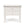 White sideboard with gold handles on a white background