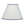 cream colored hard-backed fabric empire shade with navy trim by Bunny Williams Home
