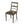 Set of four 19th Century Grey-Green Painted Side Chairs