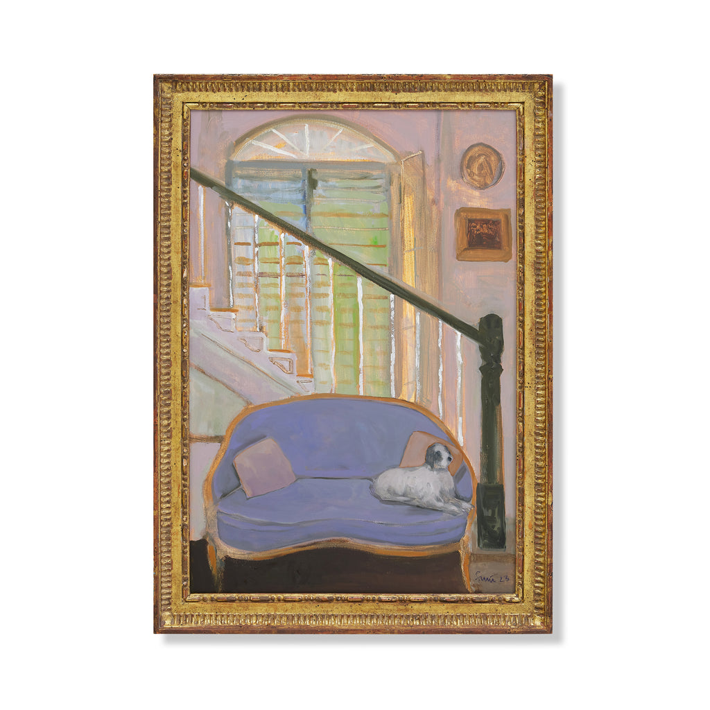 early morning by john funt, 2023 (28" x 20")