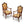 Pair of Venetian Style Open Armchairs one-of-a-kind antique piece by Bunny Williams Home