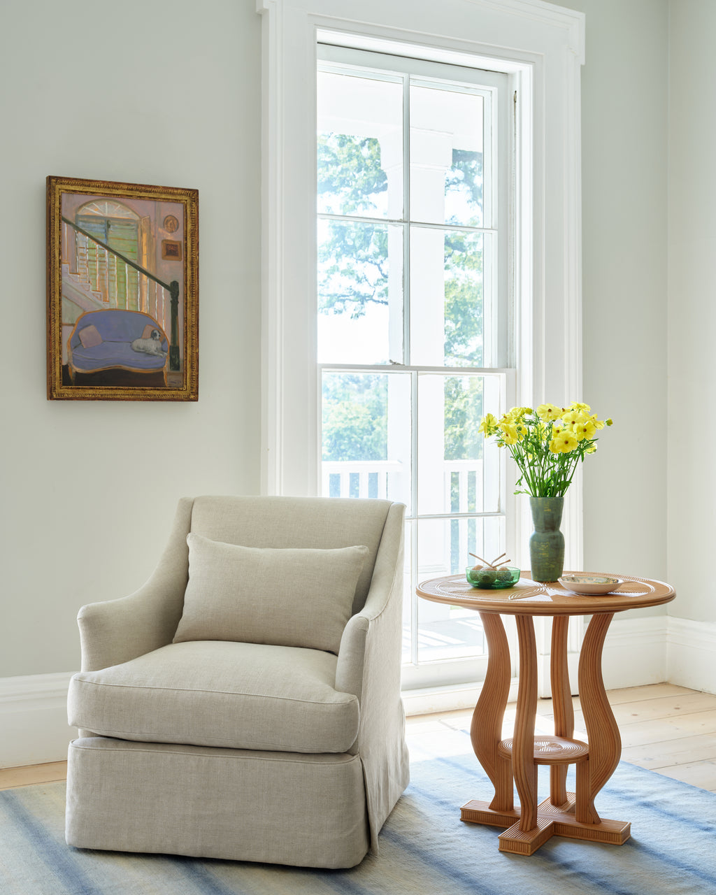 early morning by john funt, 2023 (28" x 20")