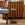 Rufus Drinks Table with brass details by Bunny Williams Home