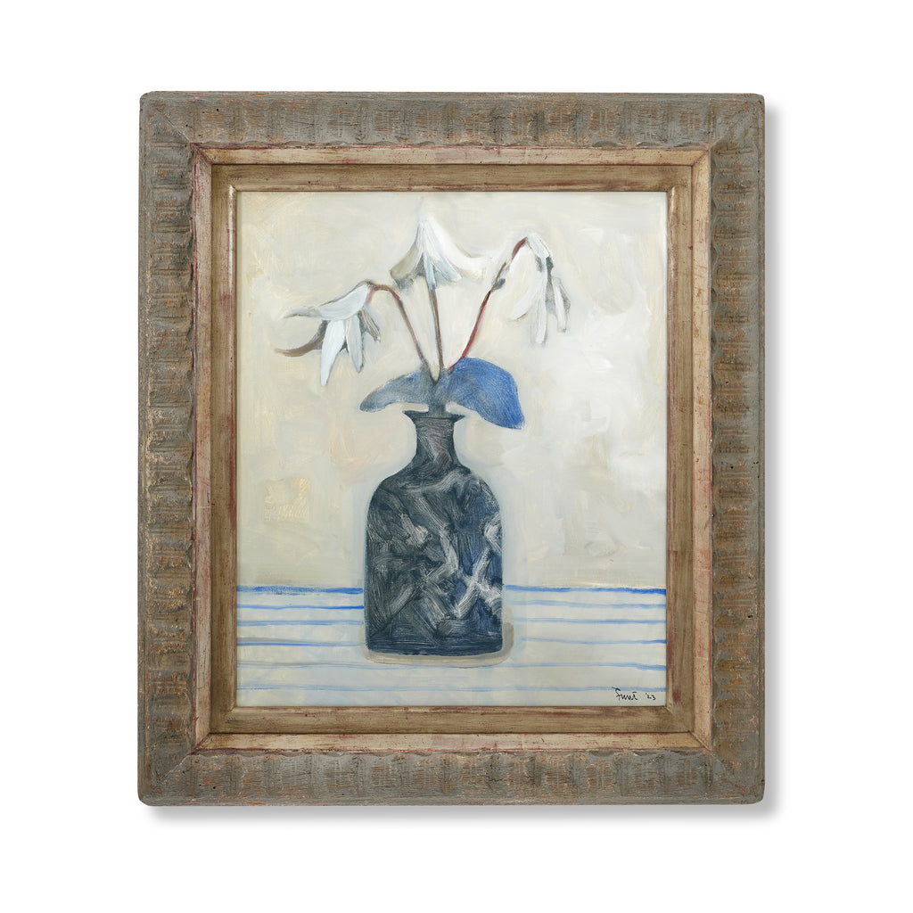 wood lily by john funt, 2023 (29" x 26")