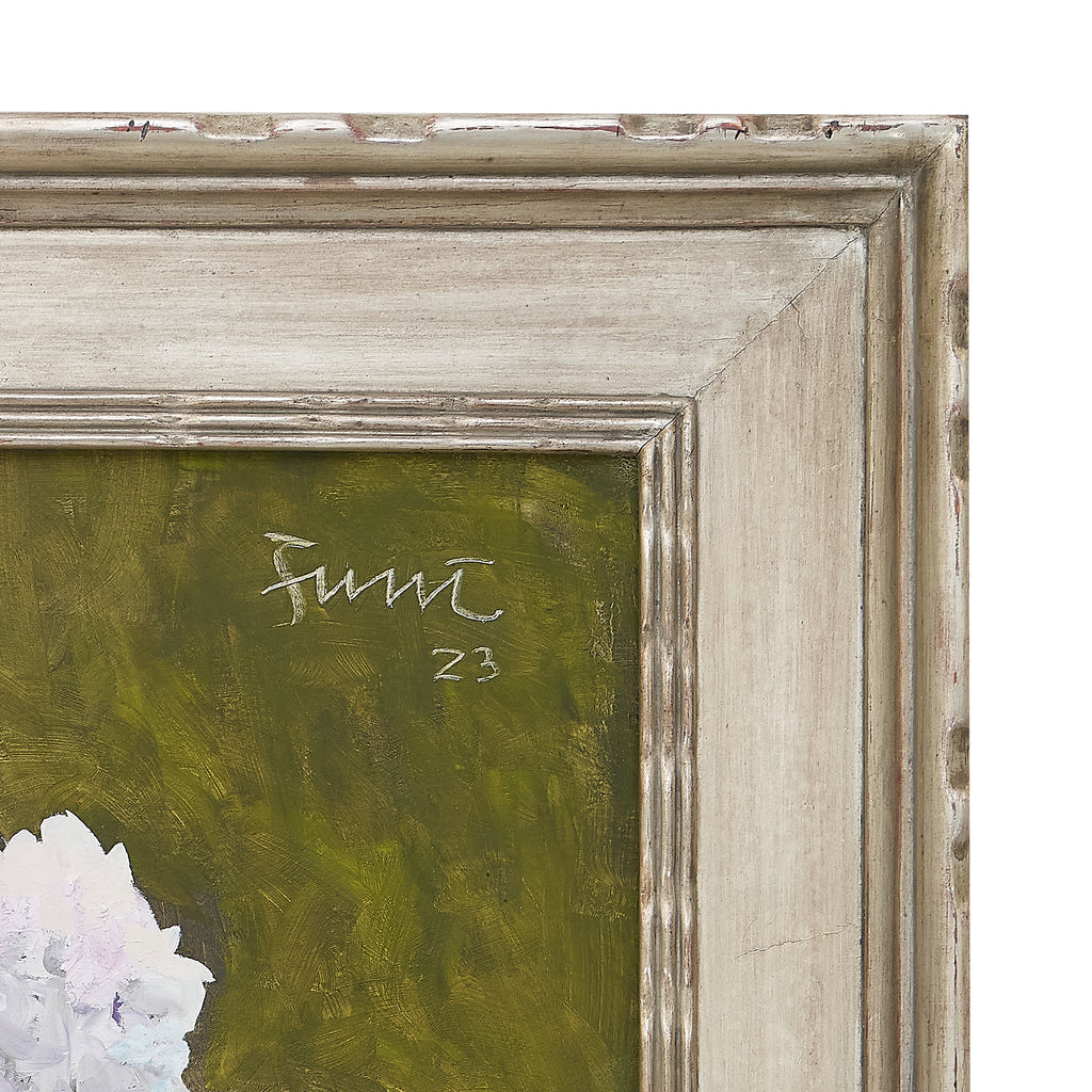 rhododendron maximum by john funt, 2023 (44.5" x 32.5")