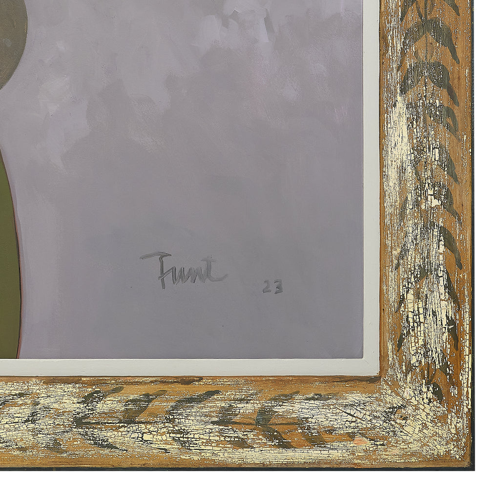 father hugo rose by john funt, 2023 (62" x 57")
