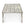 Coffee table with a hand painted mirror top on a white background