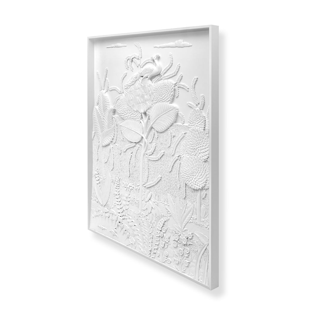 made to order conservatory white plaster panel