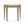 Decorative demilune table with ornate design on a white background