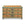 Decorative chest of drawers with geometric pattern and wooden accents on a white background