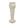 Decorative white pedestal on a white background