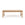 Carved wooden coffee table with a white background