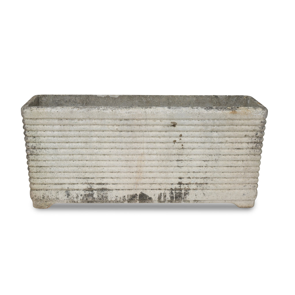 large ribbed planter
