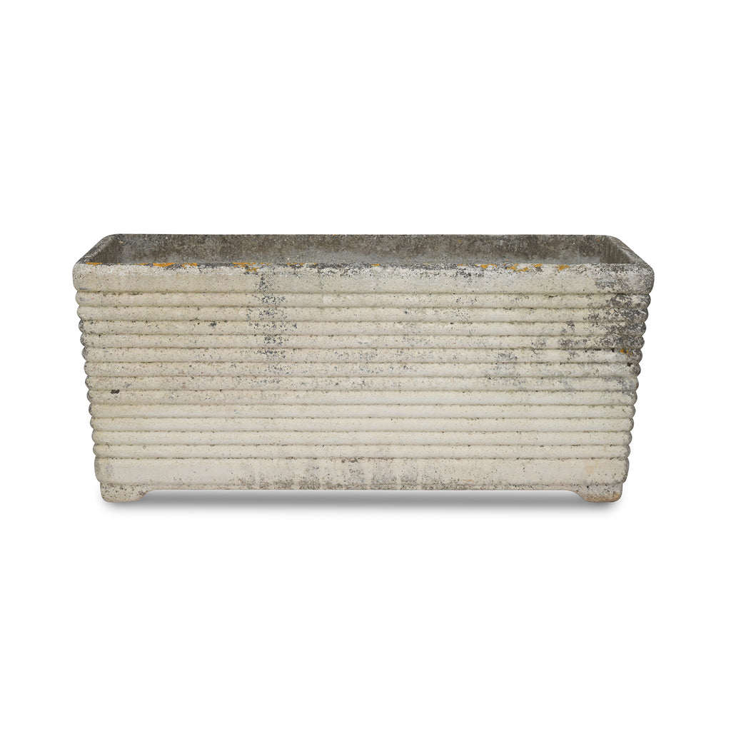 large ribbed planter