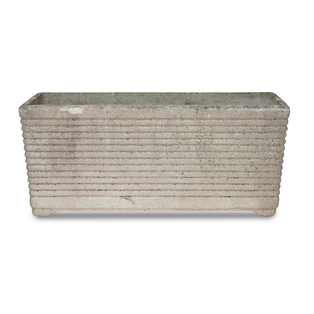 large ribbed planter