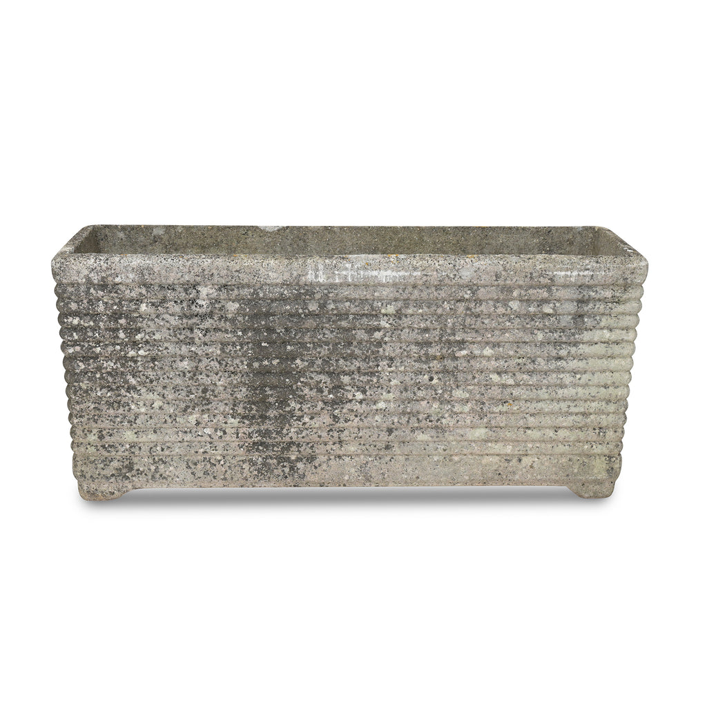 large ribbed planter