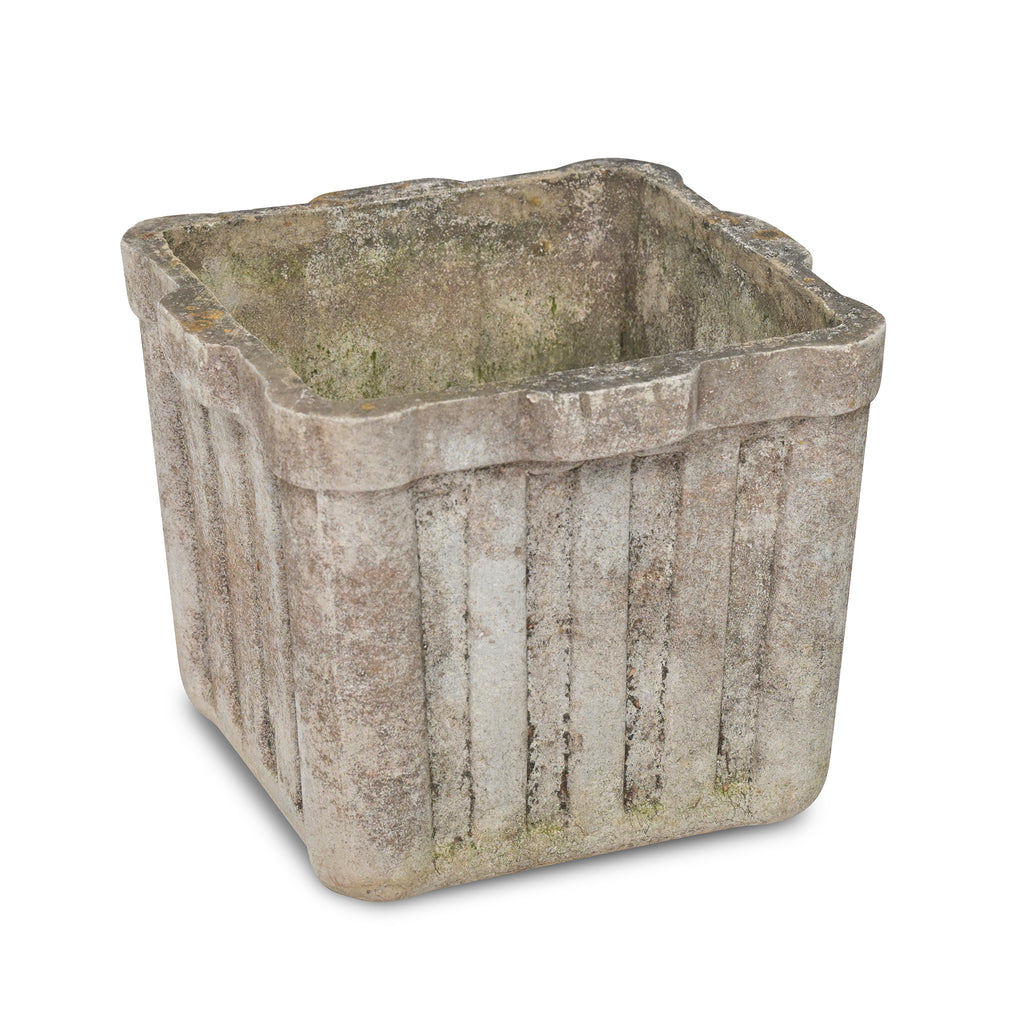 w. duke square planters (pair)