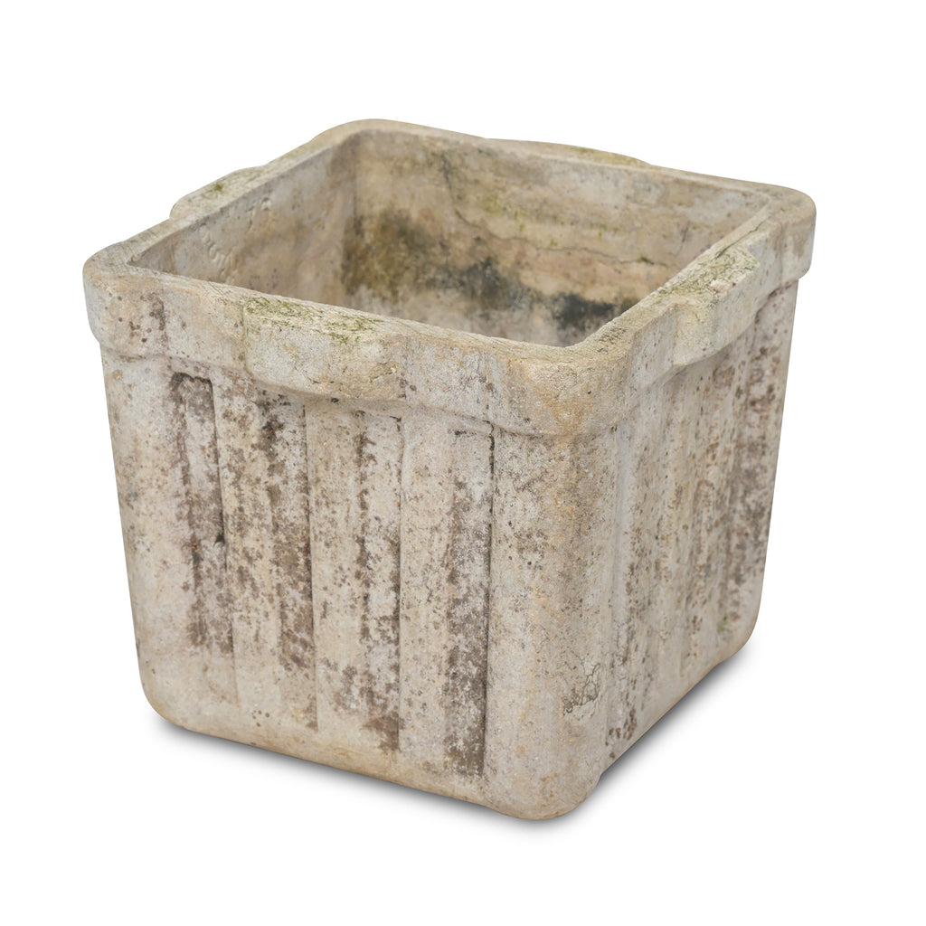 w. duke square planters (pair)
