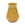 Gold ruffle vase by Matin Malikzada for Bunny Williams Home