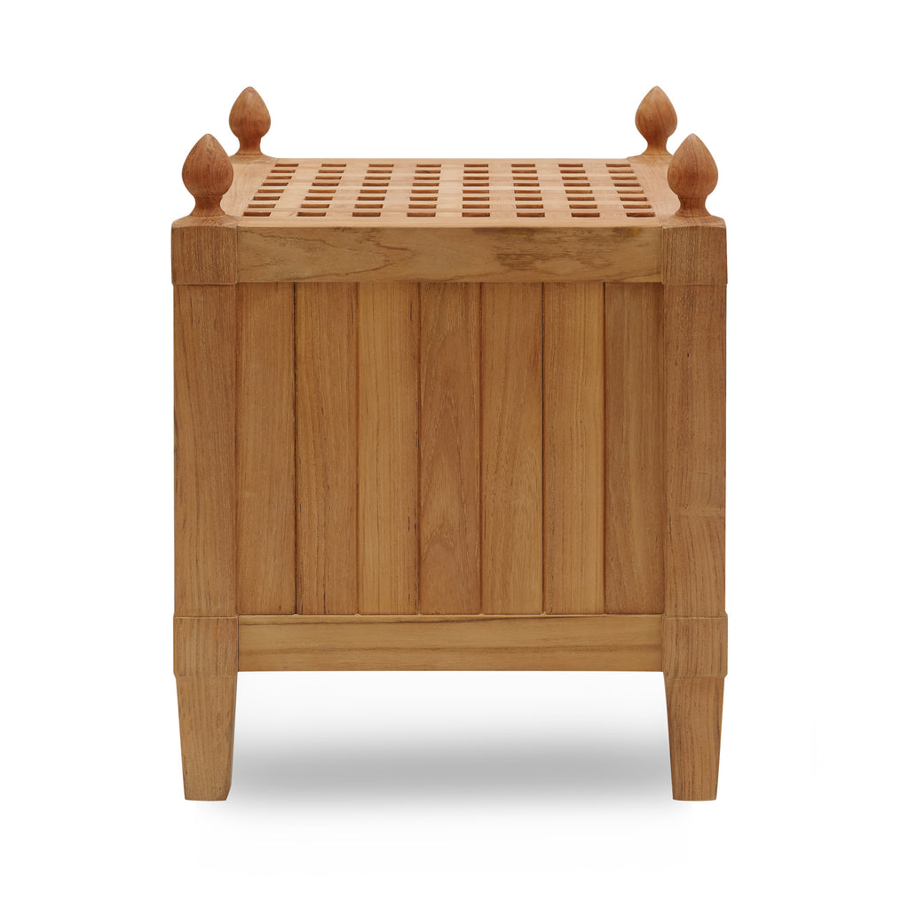 versailles teak drinks table