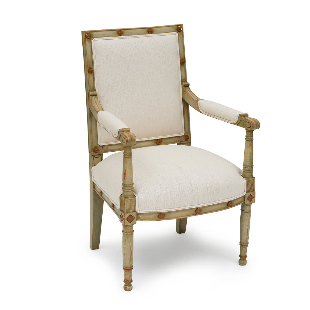 louis xiv style french empire fauteuil chair