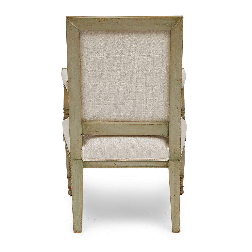 louis xiv style french empire fauteuil chair