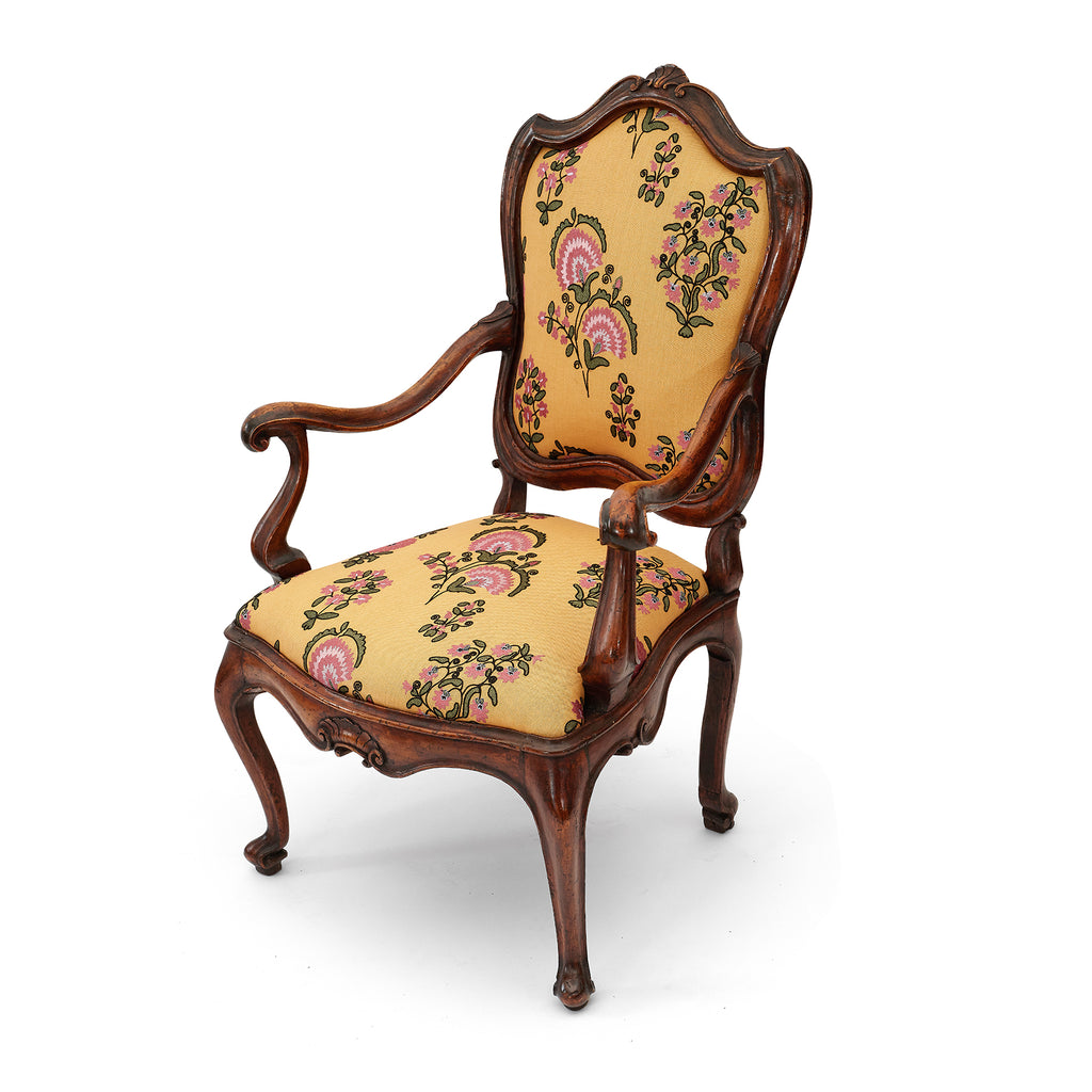 pair of venetian style open armchairs one-of-a-kind antique piece by bunny williams home
