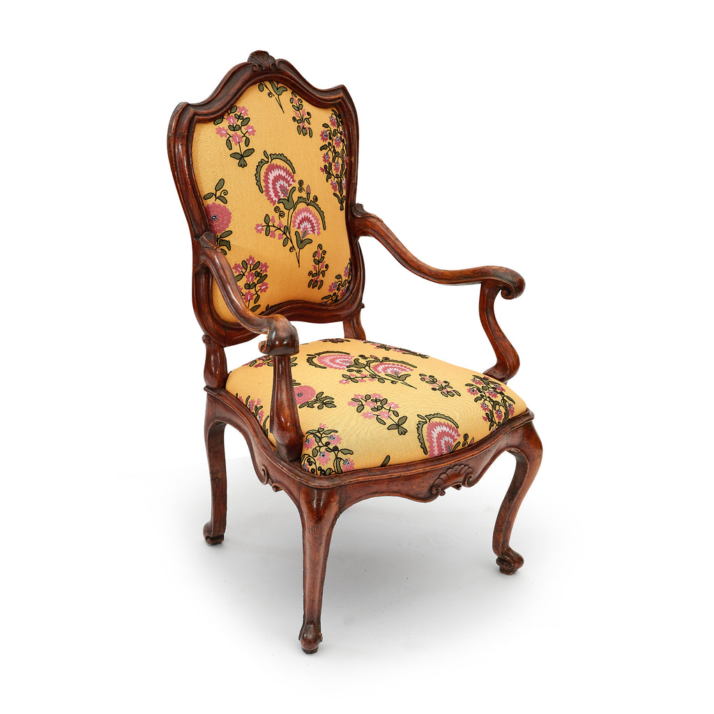 pair of venetian style open armchairs one-of-a-kind antique piece by bunny williams home