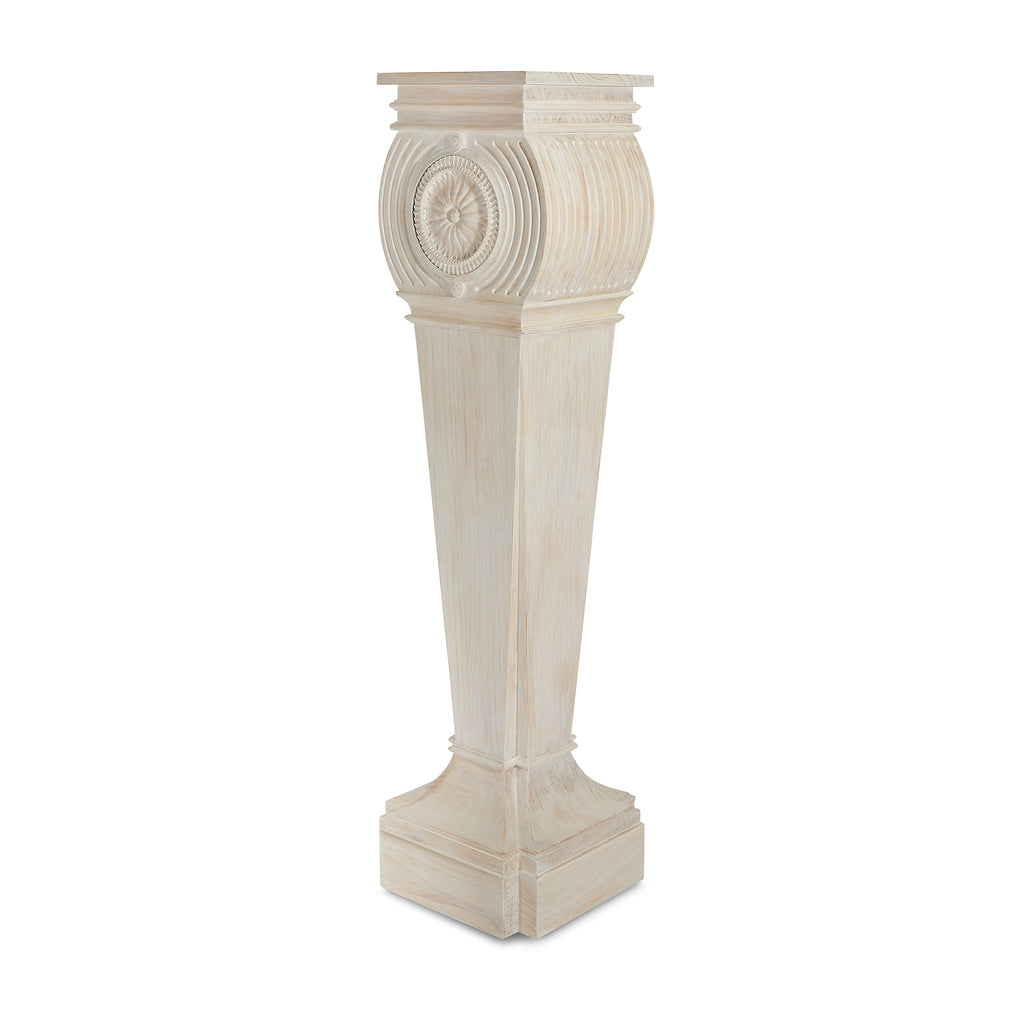 gustave pedestal (white)
