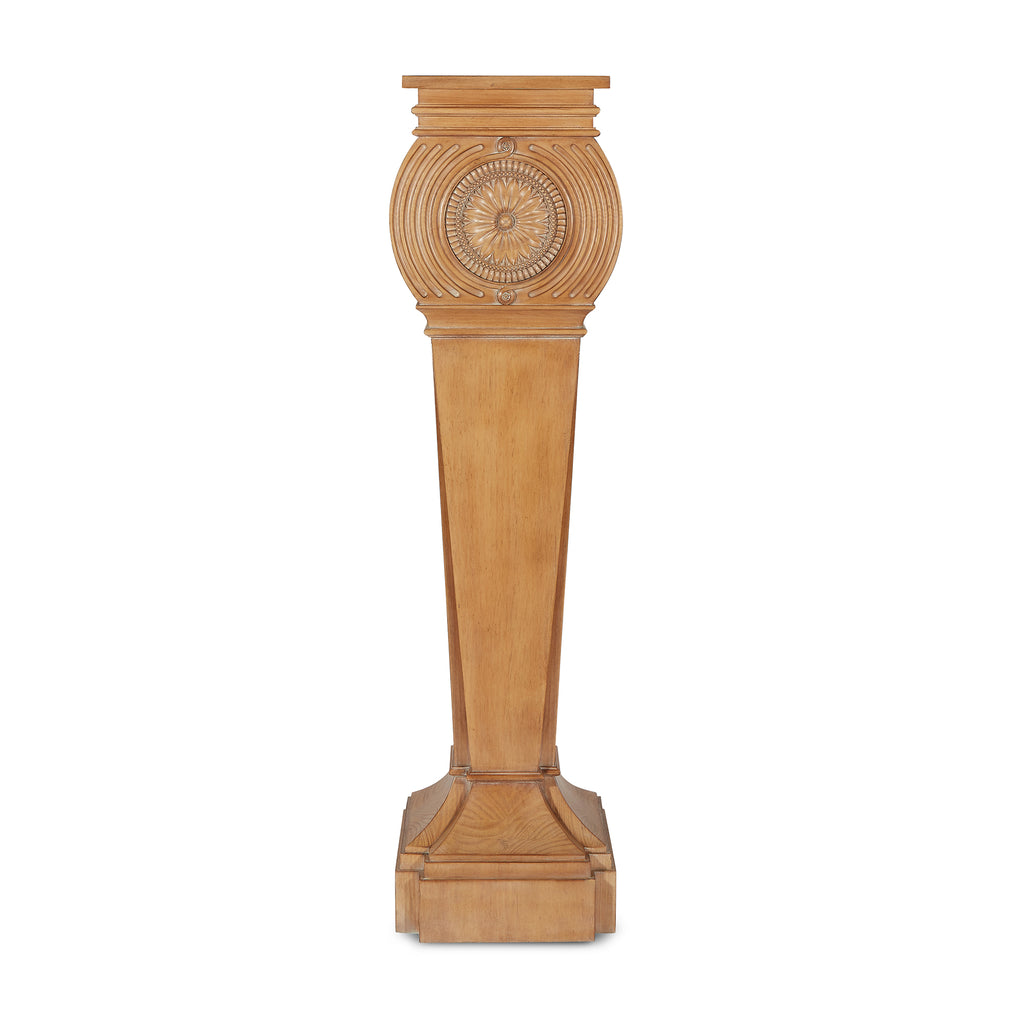 gustave pedestal (washed pine)