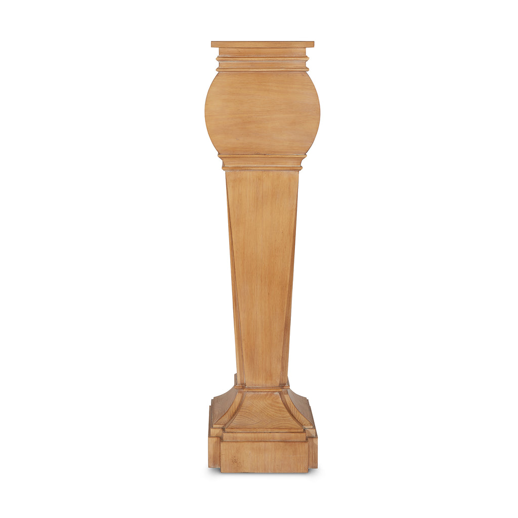 gustave pedestal (washed pine)