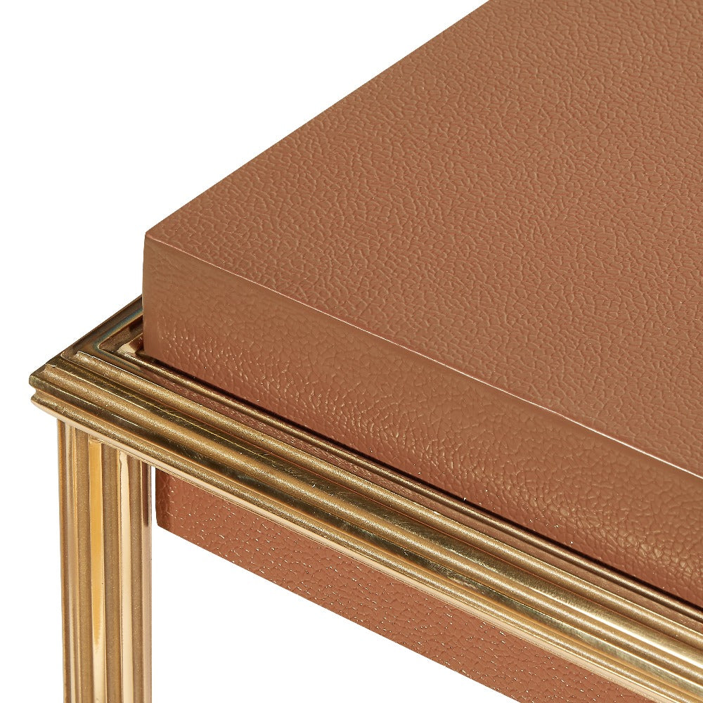 zola coffee table (brown)