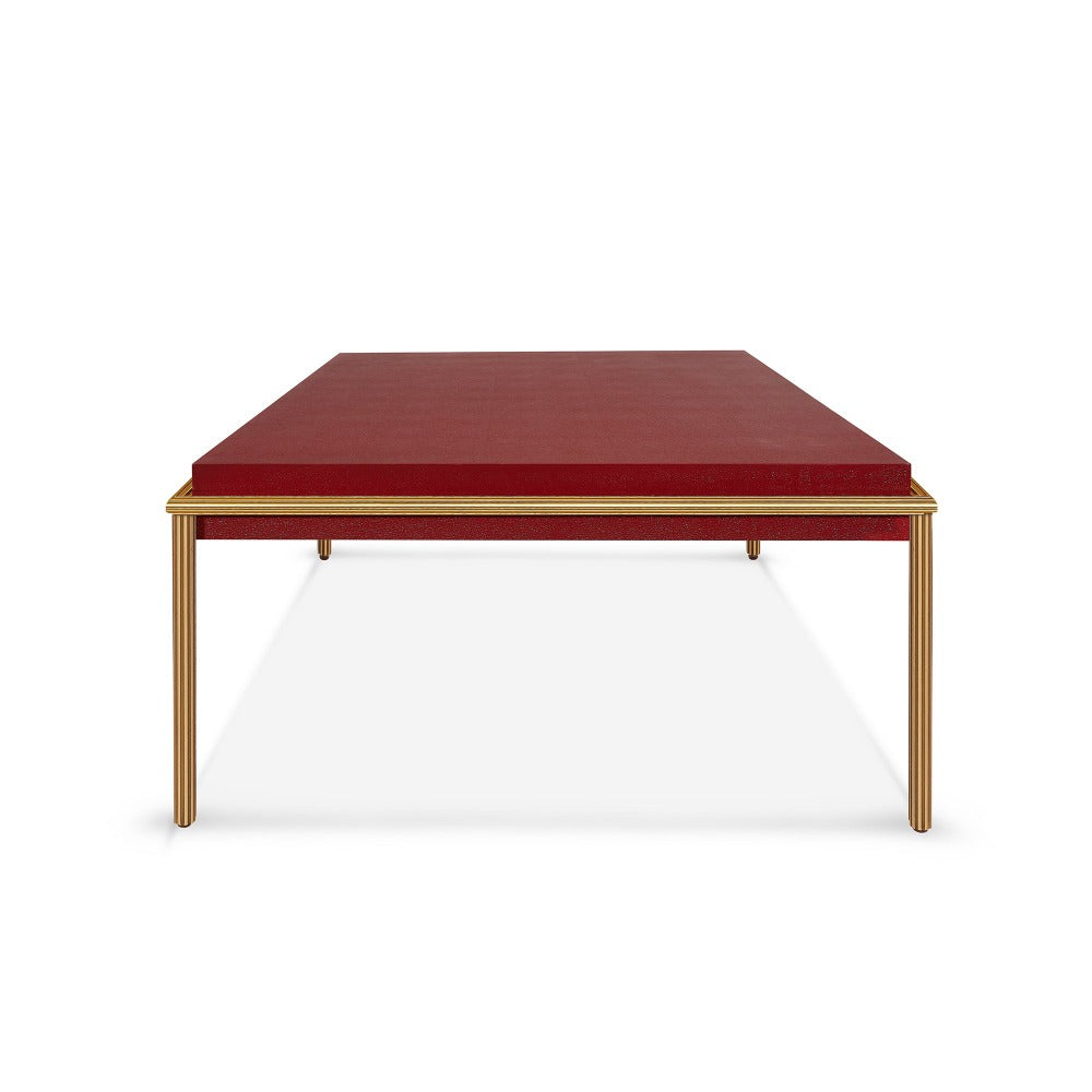 zola coffee table (red)