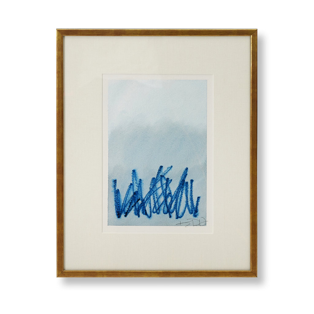 rainy day poem by kayce hughes (17" x 21")