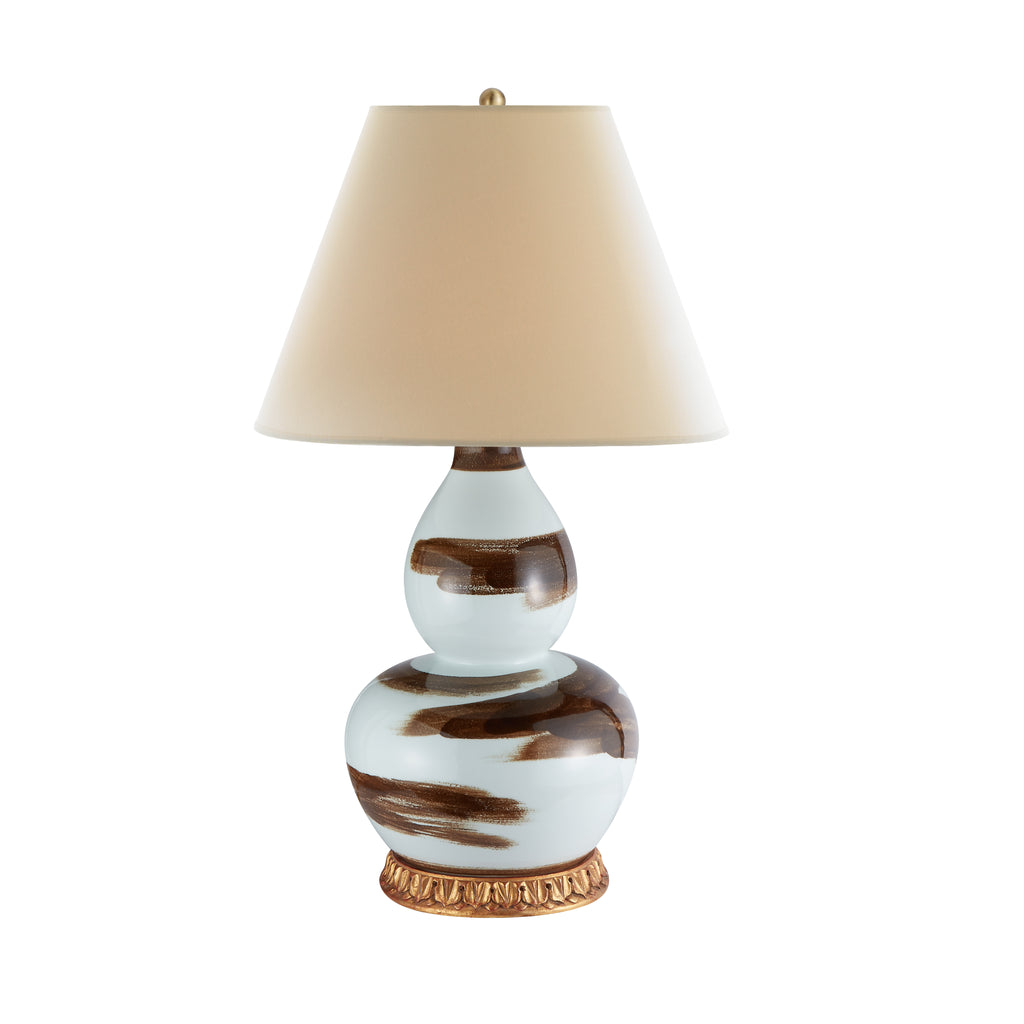 brush stroke lamp (brown)