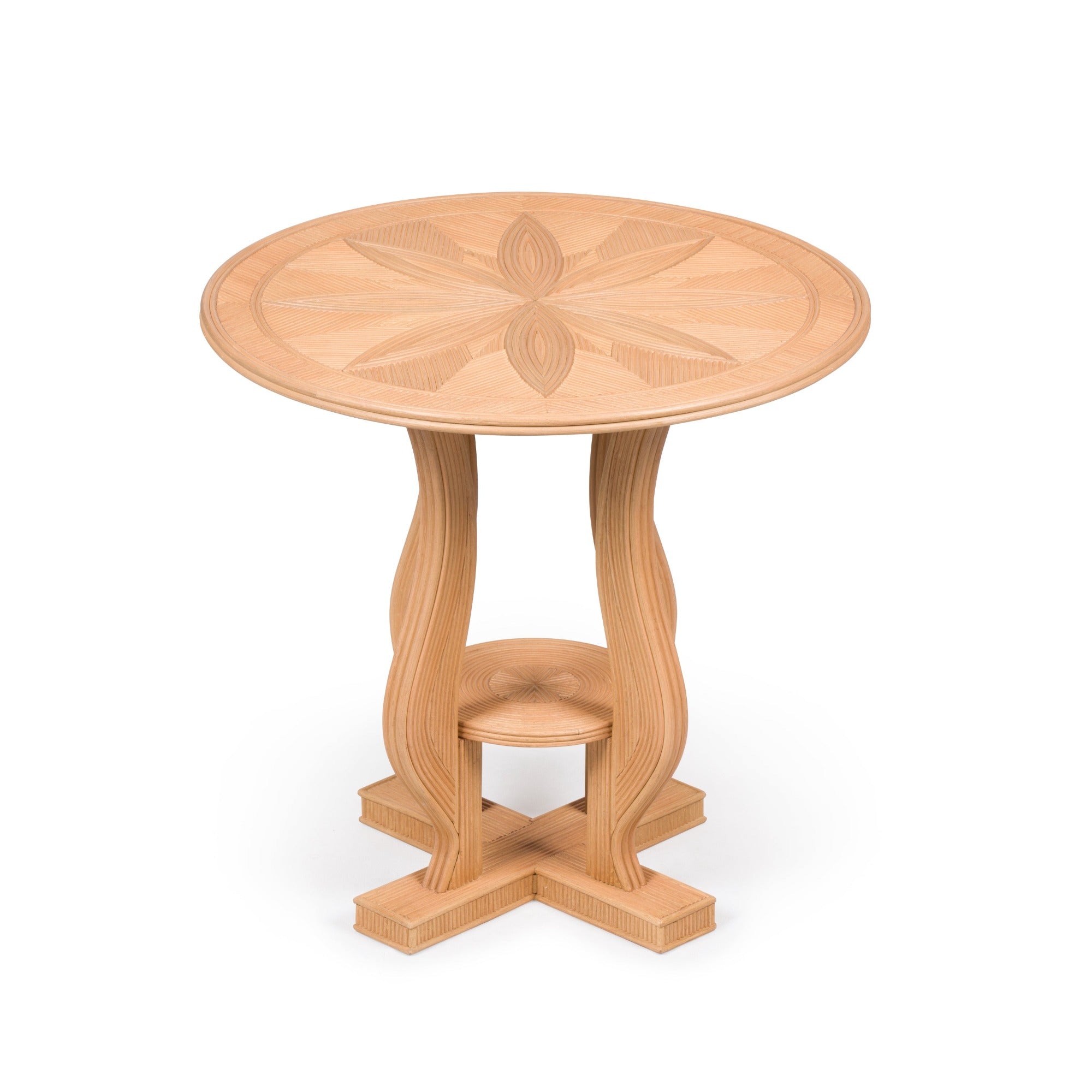 Mirabel Rattan Side Table by Bunny Williams Home