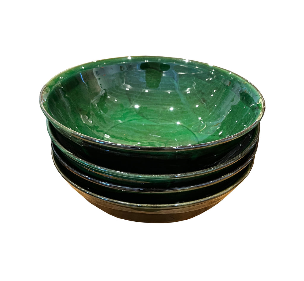 matin malikzada 9" bowl, jade