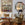 Vintage Octagonal Antiqued Glass Mirror