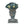Italian Painted Metal Urns with Fruit (Pair)