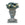 Italian Painted Metal Urns with Fruit (Pair)