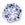 Trinket Bowl (Ivory/Blue - 6")