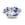 Trinket Bowl (Ivory/Blue - 6")