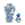 Pair of 19th Century Faience Vase with Parrot Lid one-of-a-kind antique piece by Bunny Williams Home