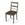 Set of four 19th Century Grey-Green Painted Side Chairs