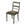 Set of four 19th Century Grey-Green Painted Side Chairs
