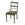 Set of four 19th Century Grey-Green Painted Side Chairs